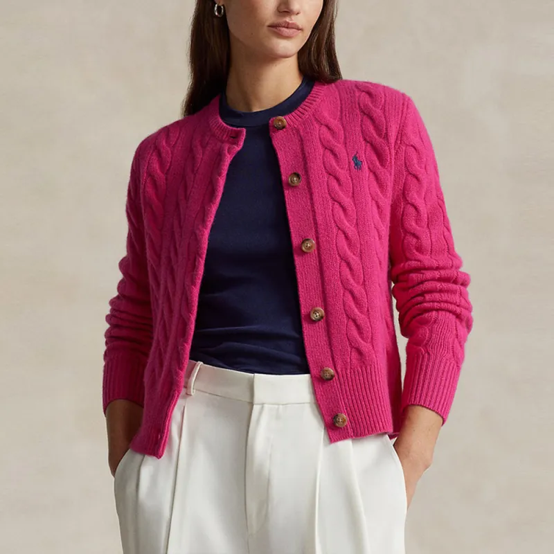 Polo Ralph Lauren Women's Knitwear Pink Sweater-2