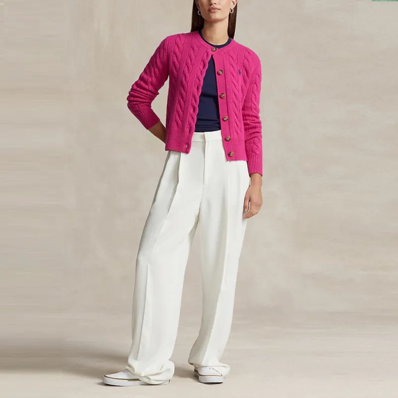 Polo Ralph Lauren Women's Knitwear Pink Sweater-1
