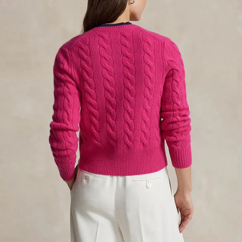 Polo Ralph Lauren Women's Knitwear Pink Sweater-3