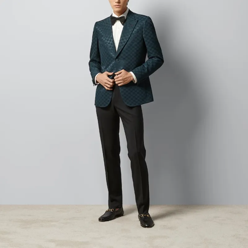 GUCCI Gg Cotton Blazer-2