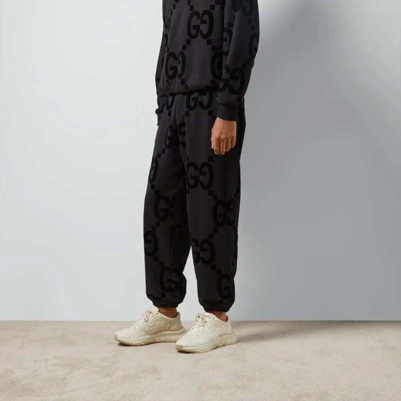 GUCCI SS24 Knitted Sweatpants Men's Black-3