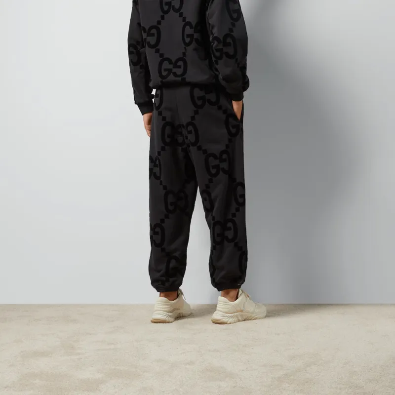 GUCCI SS24 Knitted Sweatpants Men's Black-2