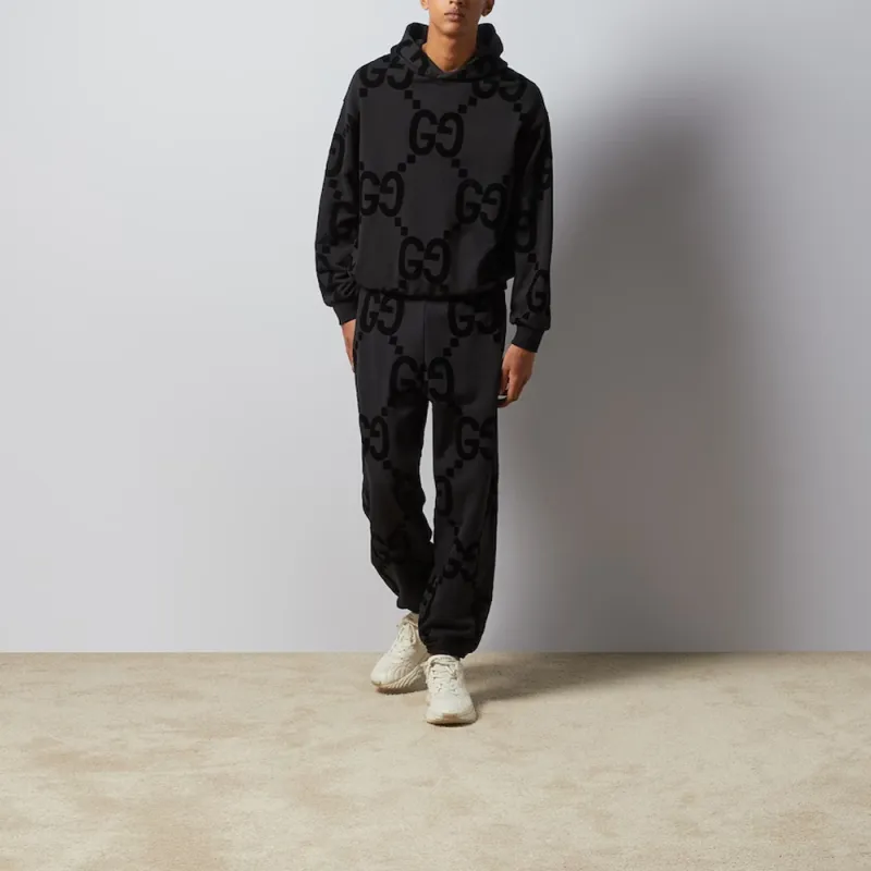 GUCCI SS24 Knitted Sweatpants Men's Black-1