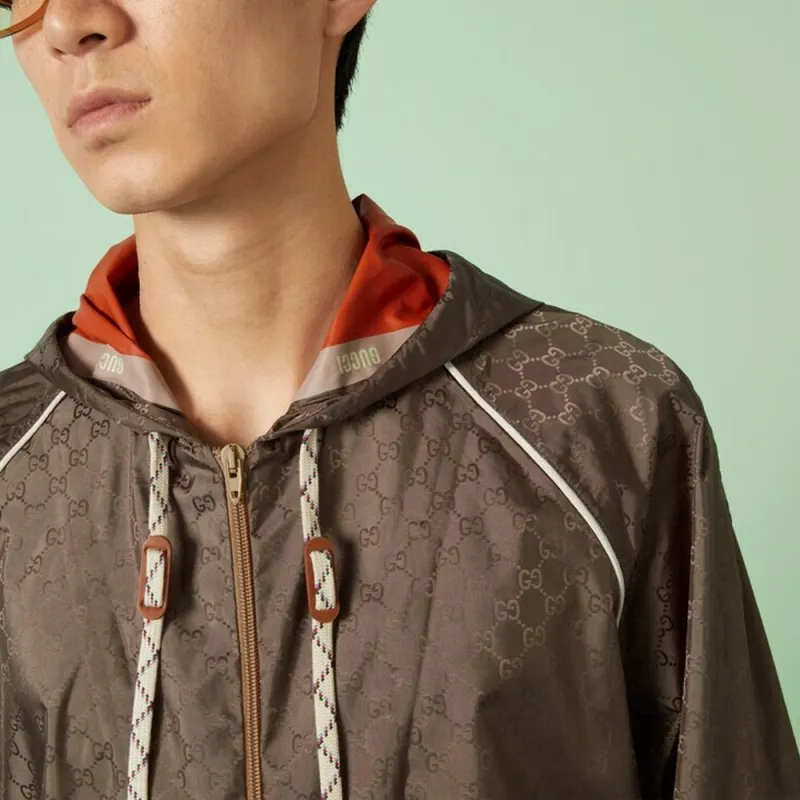 GUCCI Double G Zipped Jacket-3