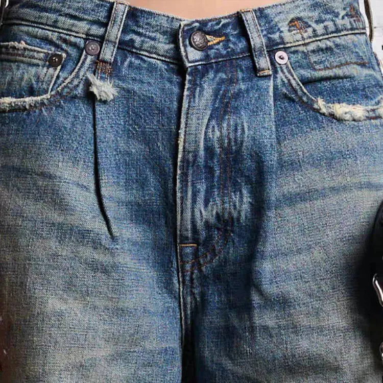 R13 SS24 Jeans Women's Clinton Blue-6
