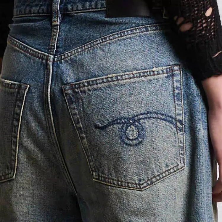 R13 SS24 Jeans Women's Clinton Blue-4