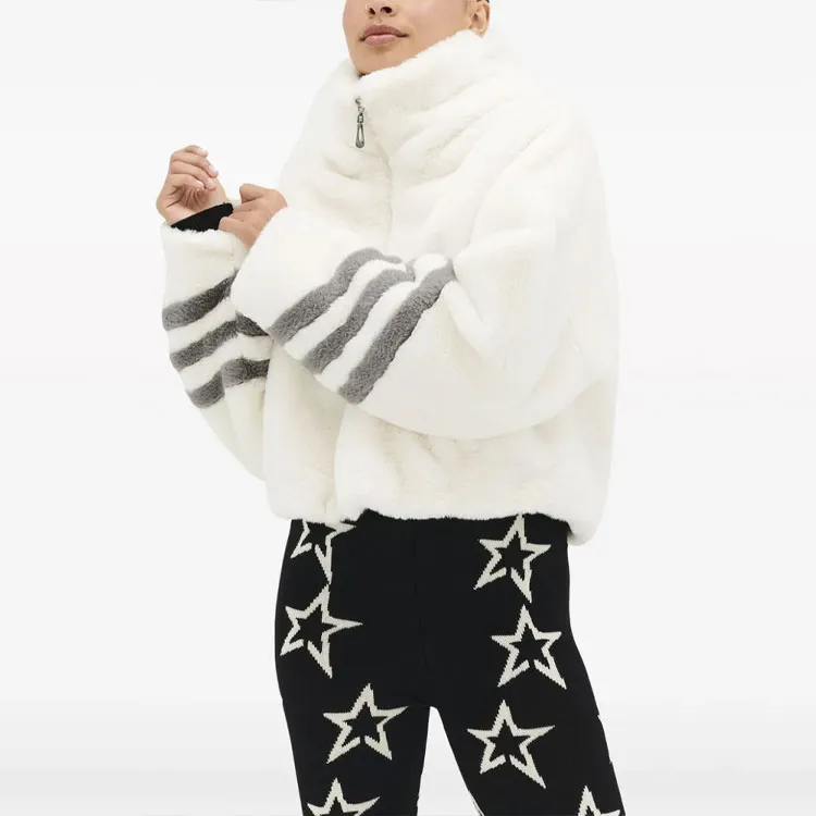 Perfect Moment Noelle Faux-fur Bomber Jacket-6