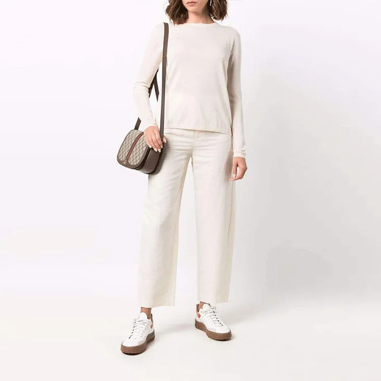 MaxMara Cashmere Sweaters Women's White-3
