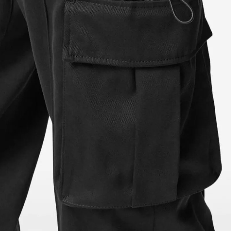 VERSACE Pressed Crease Drop Crotch Trousers-5