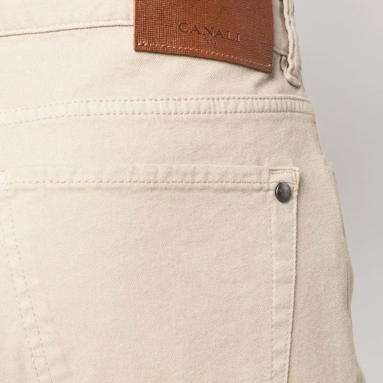 Canali Low rise Slim fit Jeans-4