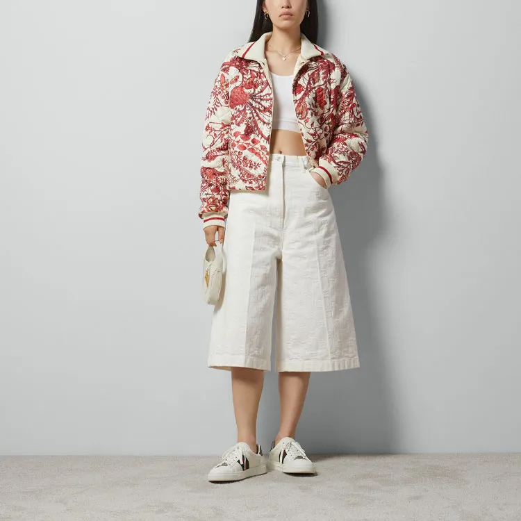 GUCCI Chinese New Year SS24 Jeans Women's White-3