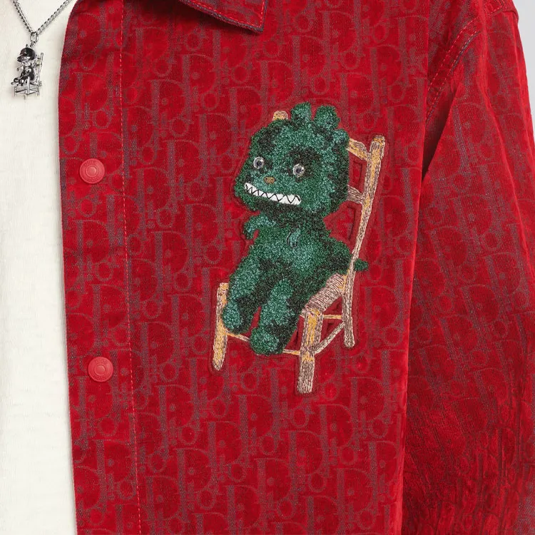 DIOR Shirts Men Red-5