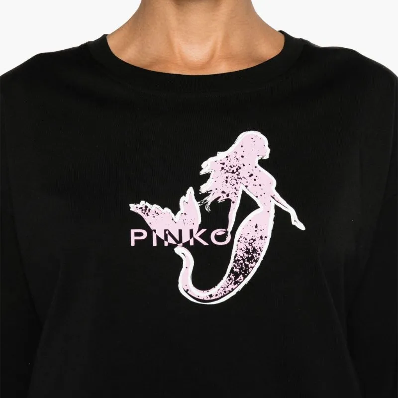 PINKO SS24 T Shirt Women's Black-4