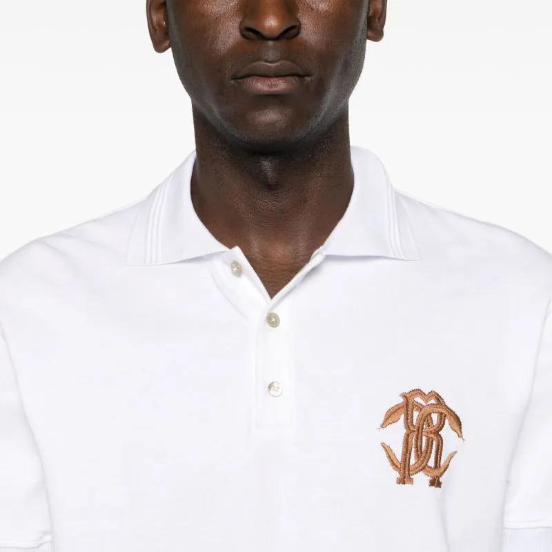 Roberto Cavalli Logo embroidered Polo Shirt-4