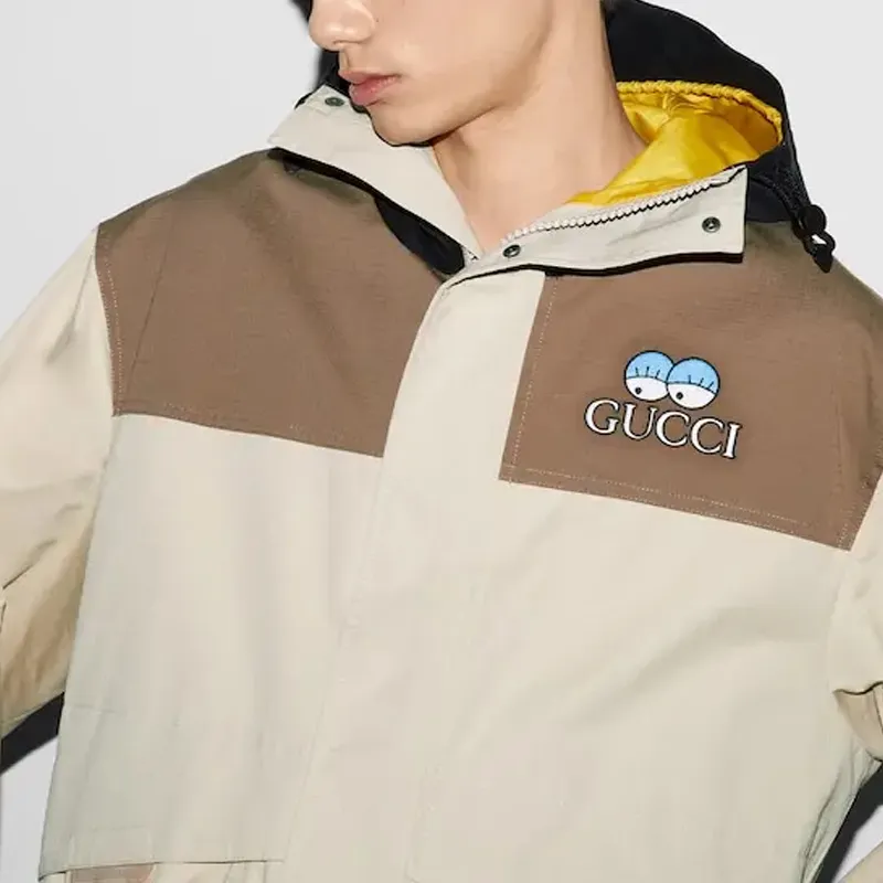 GUCCI FW24 Jackets & Coats Men's Beige-4