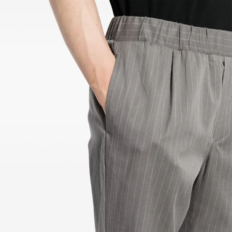 PAIGE Snider Pinstriped Trousers-4