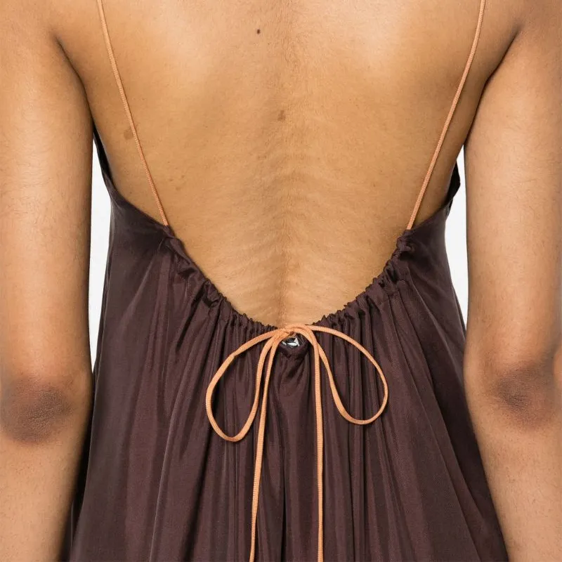 ALYSI Silk Maxi Dress-4