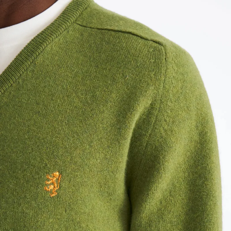 PRINGLE OF SCOTLAND SS24 Sweater Men's Mineral Green-3