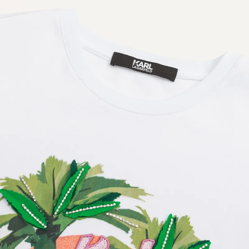 KARL LAGERFELD T Shirt Women's White-2