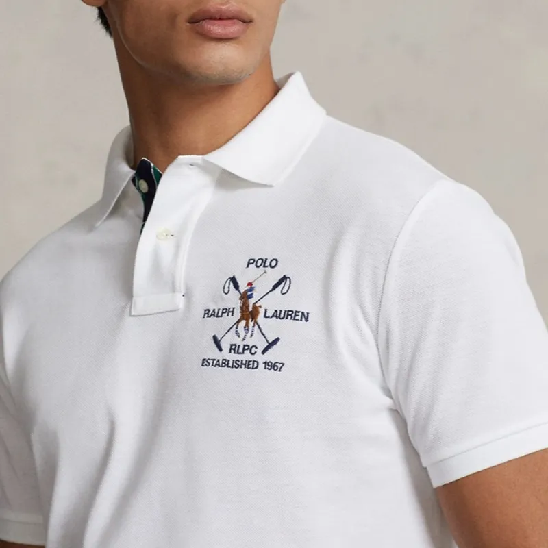 Polo Ralph Lauren Polo Shirt Men's White-4