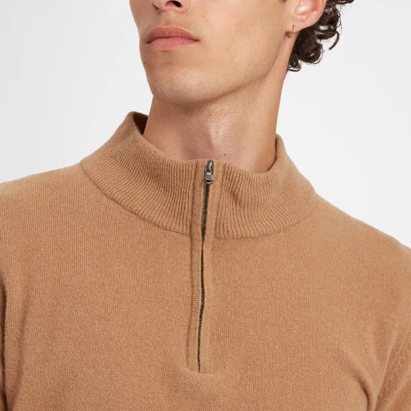 Pringle Of Scotland Quarter-zip Merino-cashmere Jumper-4