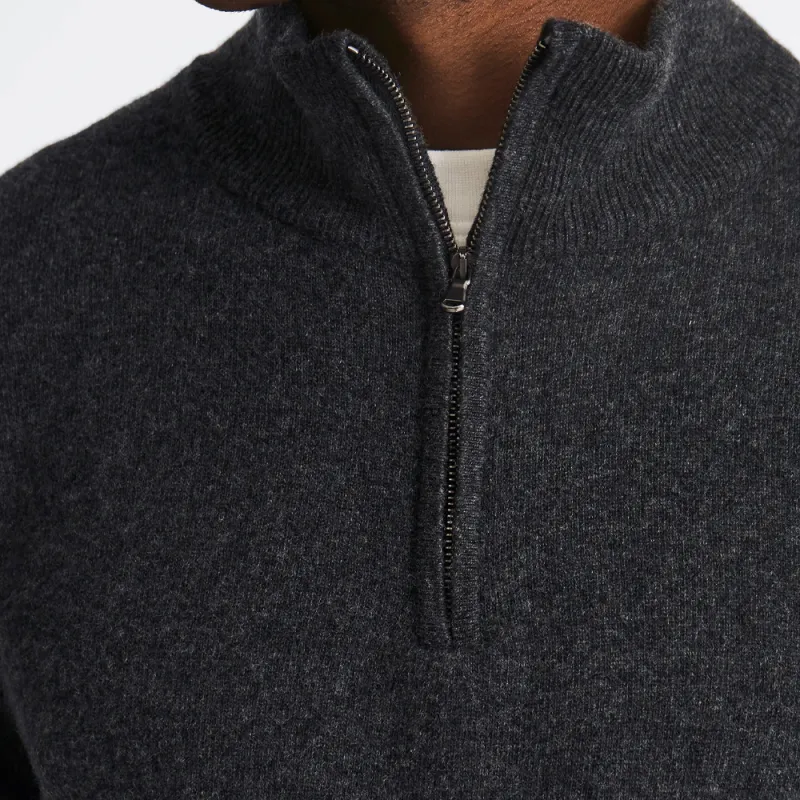 Pringle Of Scotland Quarter-zip Merino-cashmere Jumper-4
