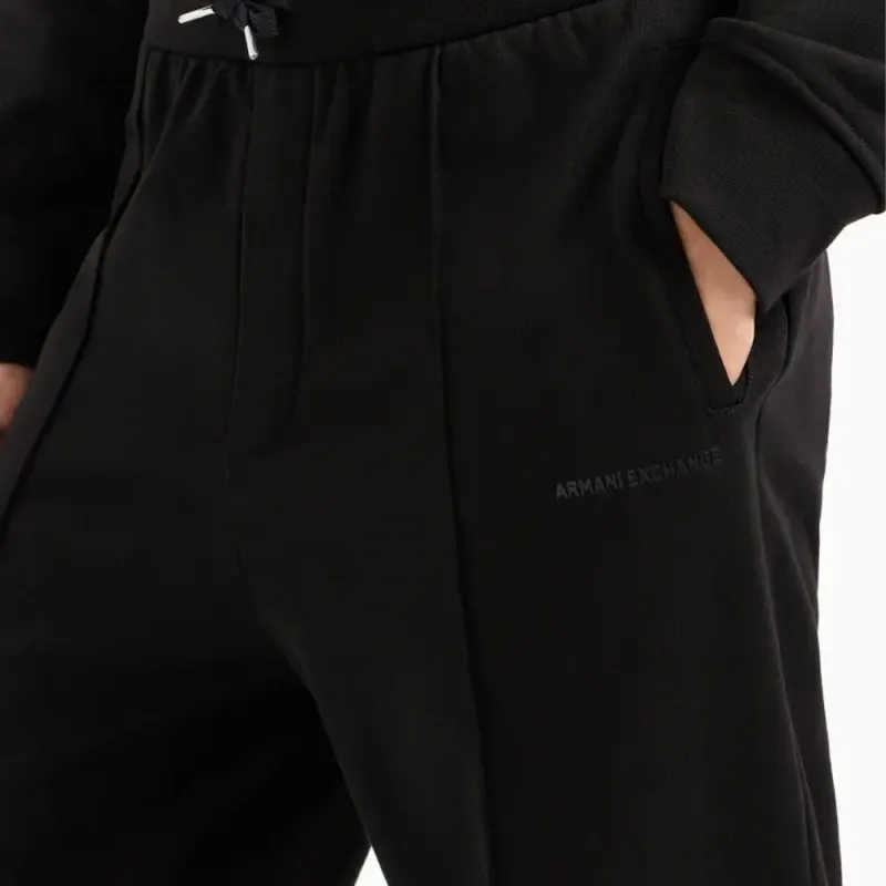 ARMANI EXCHANGE Cotton French terry Track Pants-5