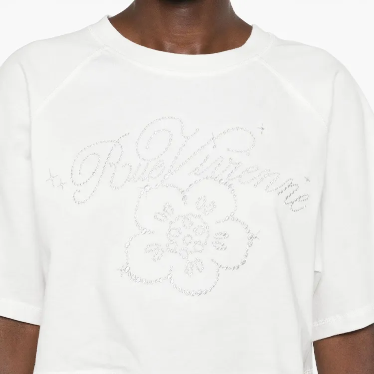 KENZO Embellished Cropped T-Shirt-4