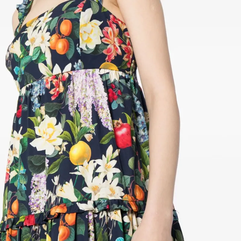 Sachin & Babi Giorno Floral-print Midi Dress-4