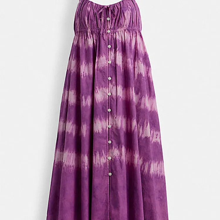 COACH SS24 Sleeveless Dress Women's Purple-4