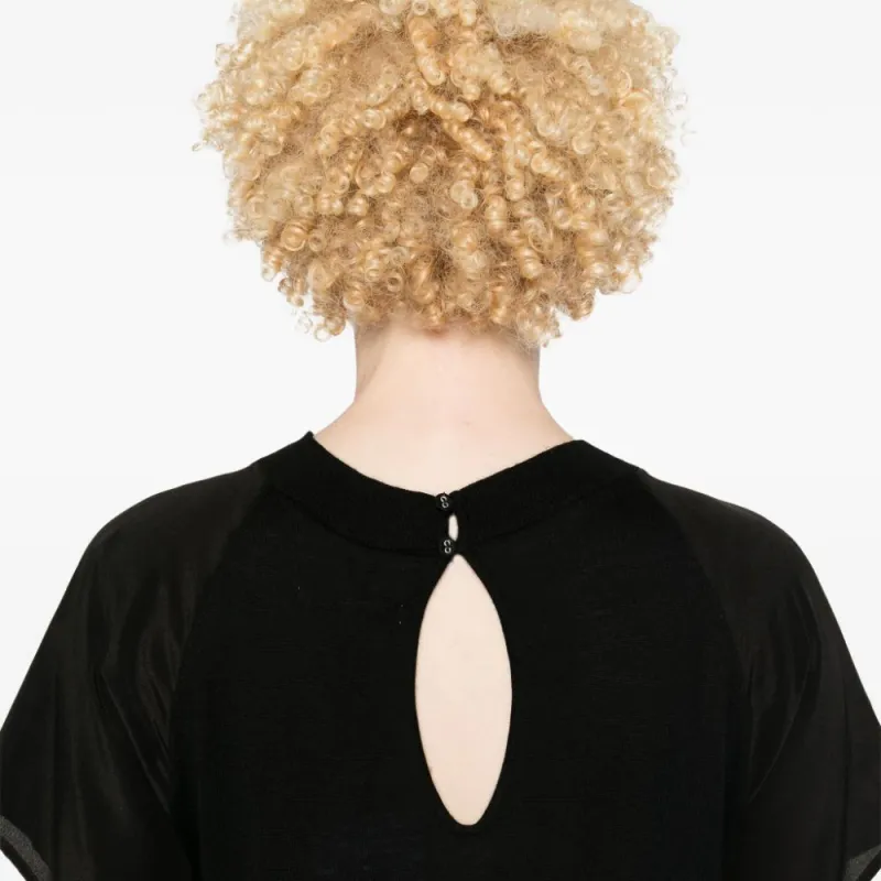 Max & Moi Tilda Panelled Ribbed Top-4