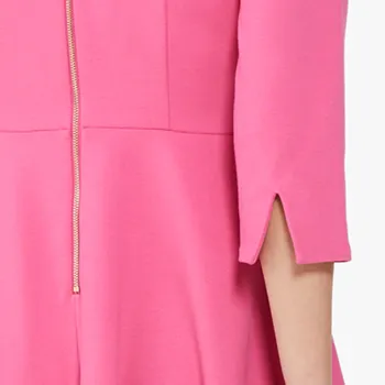 Kate Spade SS24 Long Sleeved Dresses Women's Carnation Color