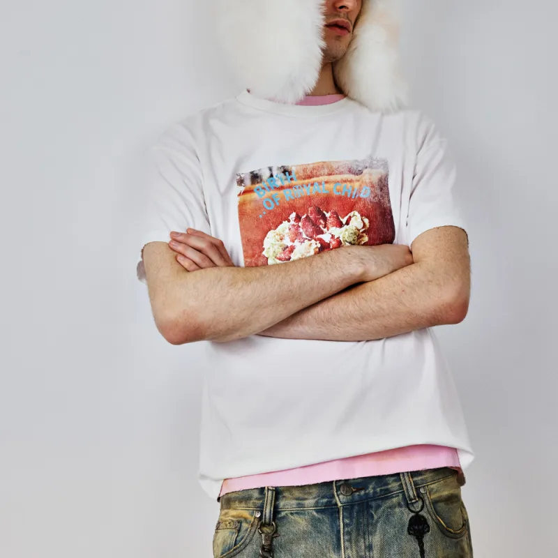 BIRTH OF ROYAL CHILD T Shirt Unisex White-4