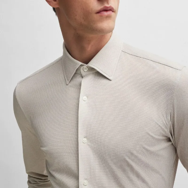 HUGO BOSS SS24 Shirt Men's Khaki-5