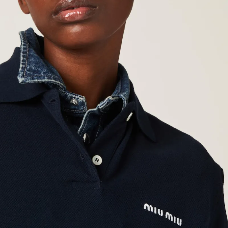 MIU MIU SS24 Shirt Women's Blue-5