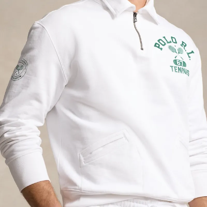 Polo Ralph Lauren SS24 Sweatshirt Men's Porcelain White-4