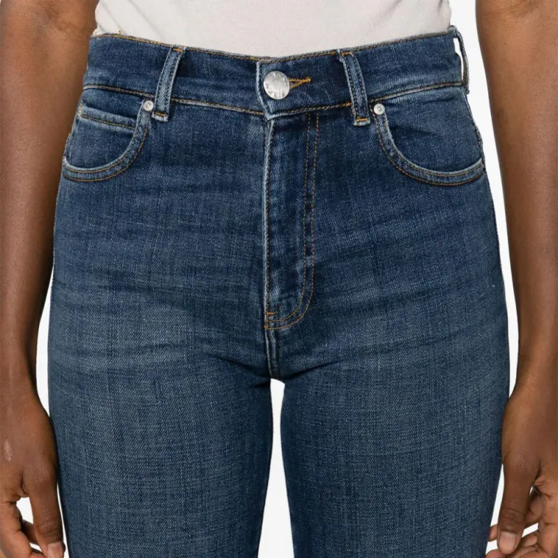 PINKO Mid Rise Faded Jeans-4