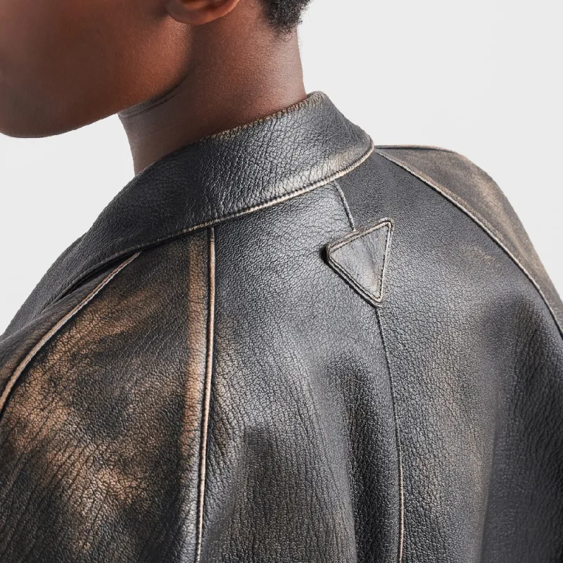 PRADA Zipped Belted Jacket-5