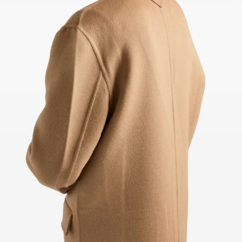 PRADA Single Breasted Long Coat-5
