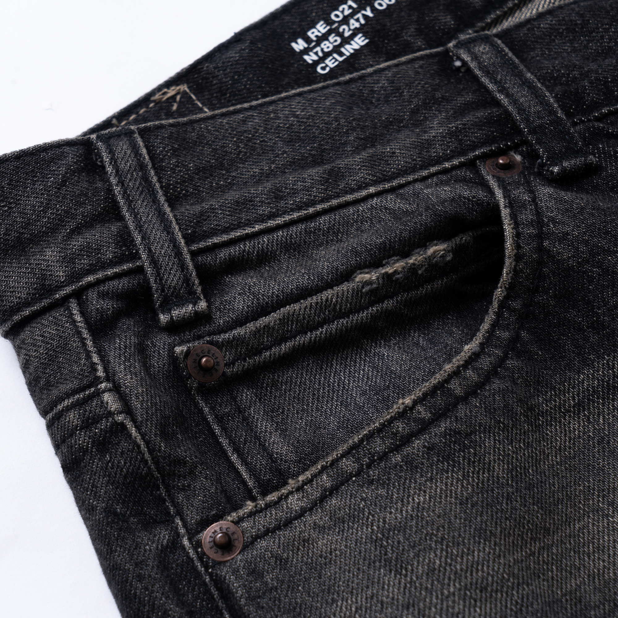 CELINE Jeans Men Black - POIZON