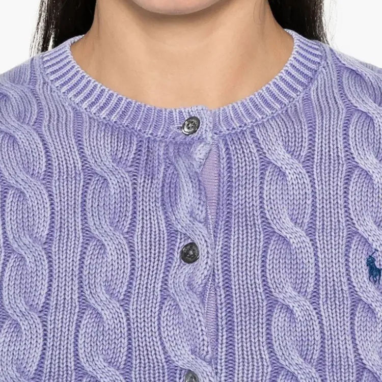 Polo Ralph Lauren FW24 Knitwear Women's Lavender Purple-6