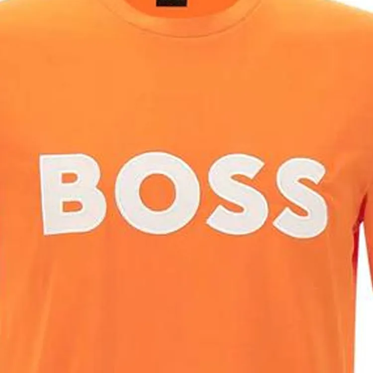 HUGO BOSS T-Shirts Men Orange-2