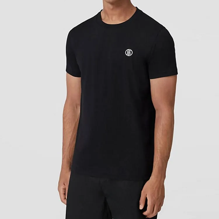 Burberry Monogram Motif Cotton T shirt-6