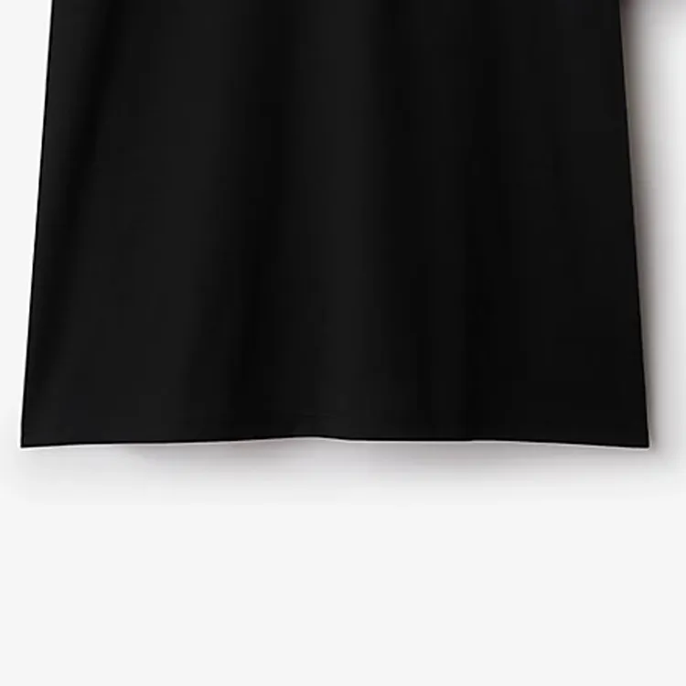 Burberry Stripe Trim Pocket Cotton T shirt-8