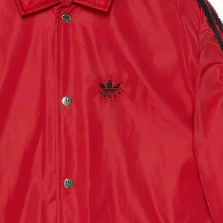 GUCCI Adidas X Gucci Co-branded Series SS23 Jackets Coats Men's Red-2