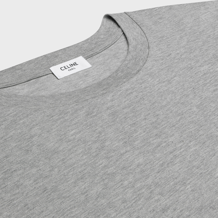 CELINE T-Shirts Men Gray White L - POIZON