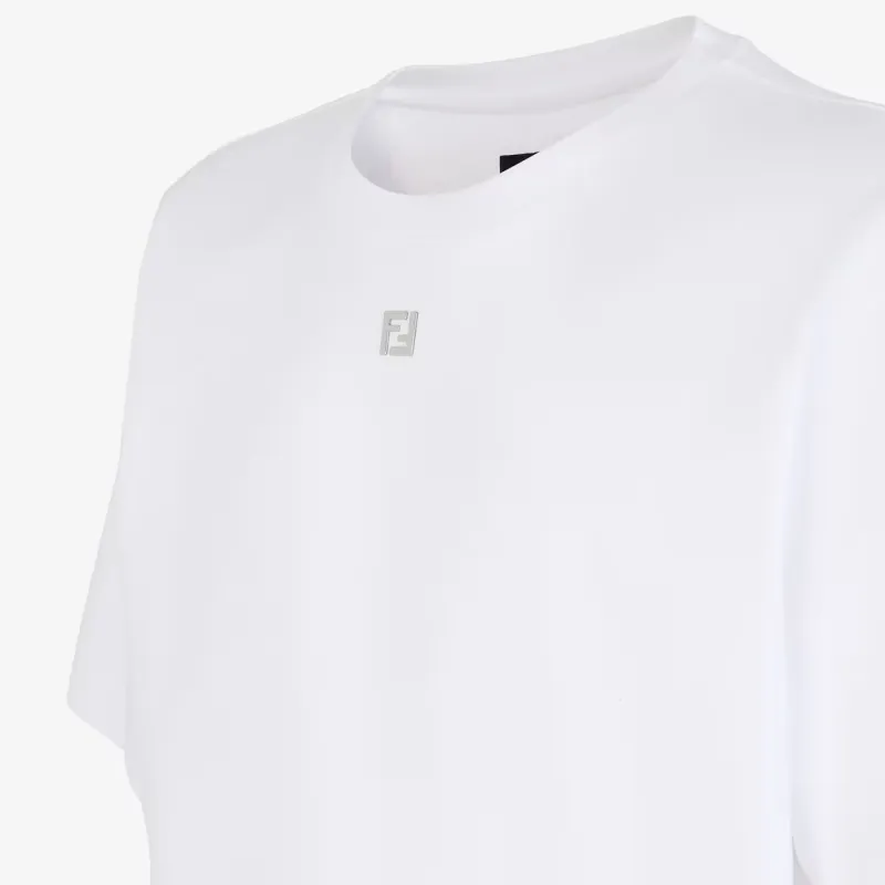 FENDI Ff Plaque Crewneck T Shirt-6