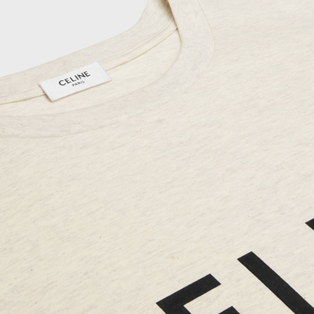 CELINE Loose T shirt in Cotton Jersey - POIZON