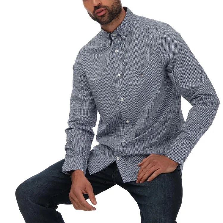 GANT Shirts Men Blue-2