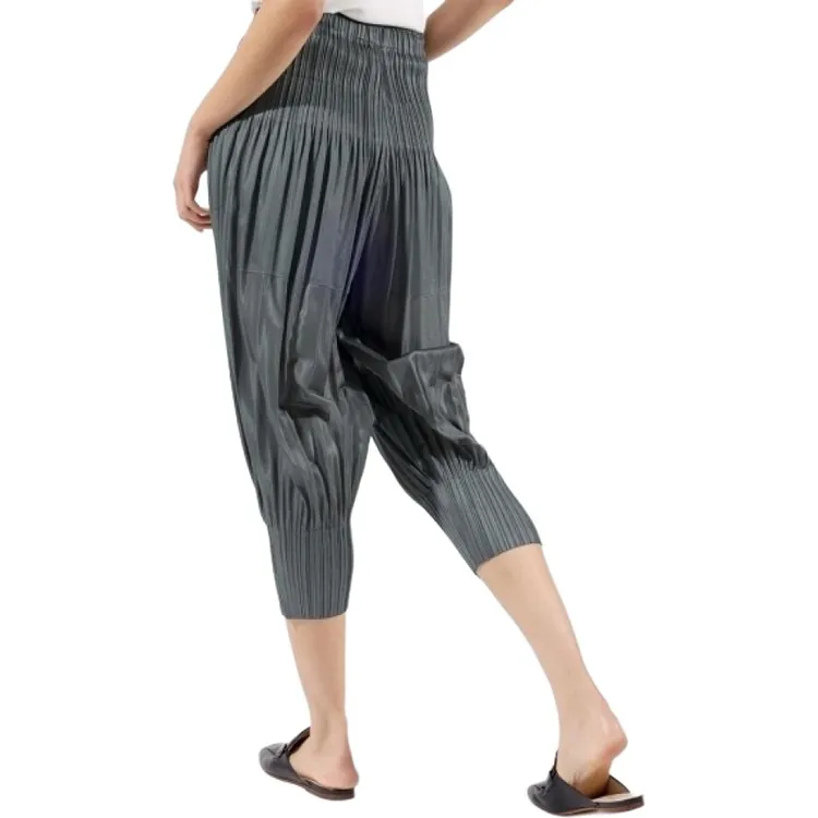 PLEATS PLEASE ISSEY MIYAKE Casual Pants Women's Gray-2